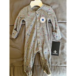 Converse all star onesie